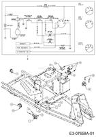Układ elektryczny z czujnikiem